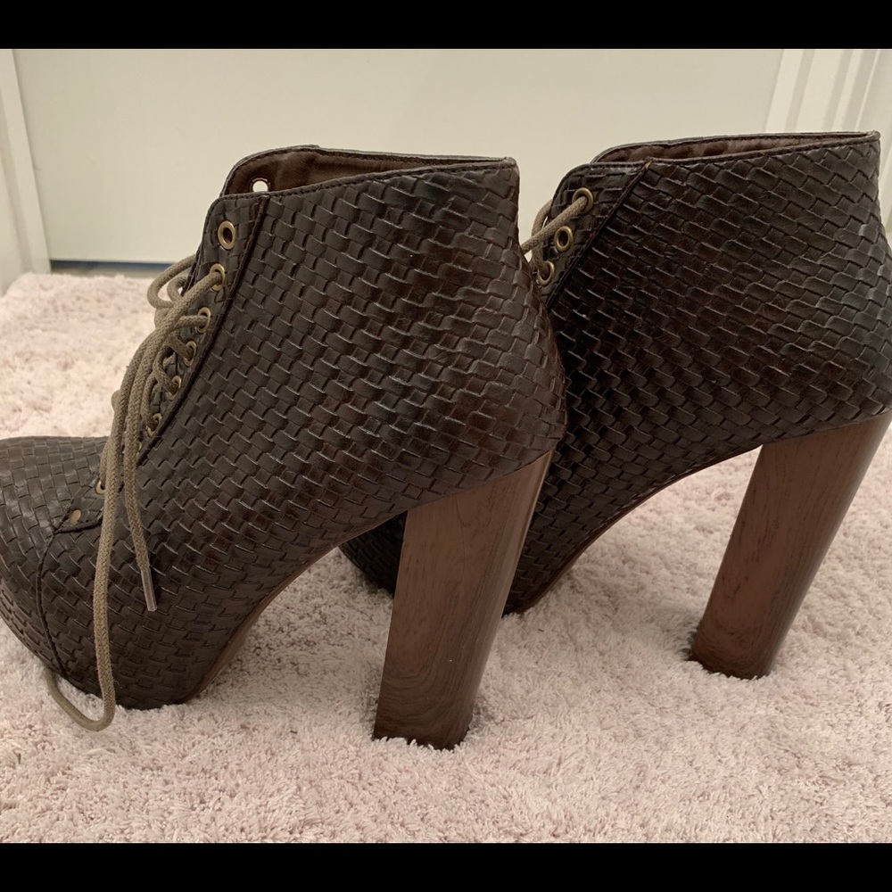 Platform booties
